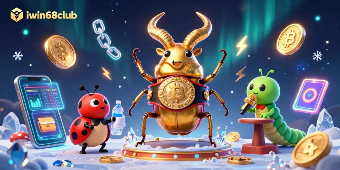 Experience exciting gameplay at iwin68club with stunning characters and vibrant crypto elements.