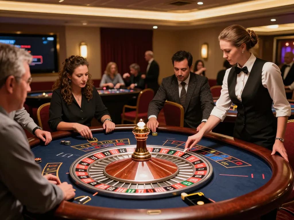 Experience the thrill of roulette with 88vvgo at a luxurious casino.