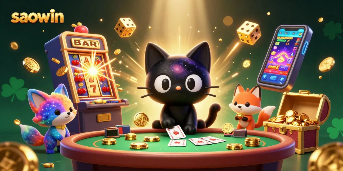 Experience thrilling gameplay at Saowin with interactive casinos, vibrant characters, and jackpot excitement.