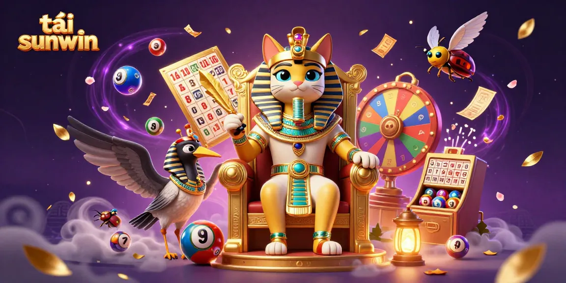 Experience the excitement of tải sunwin with vibrant lottery elements and dynamic casino scenes.