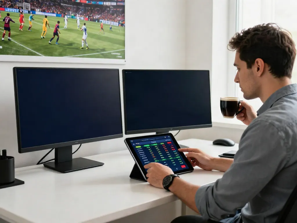 Engaging user experience on https://five88.boats/ showcasing live sports betting on multiple screens.