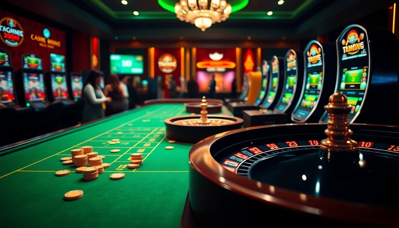 Experience the thrill of TG88 online gaming with luxurious casino elements and a vibrant atmosphere.
