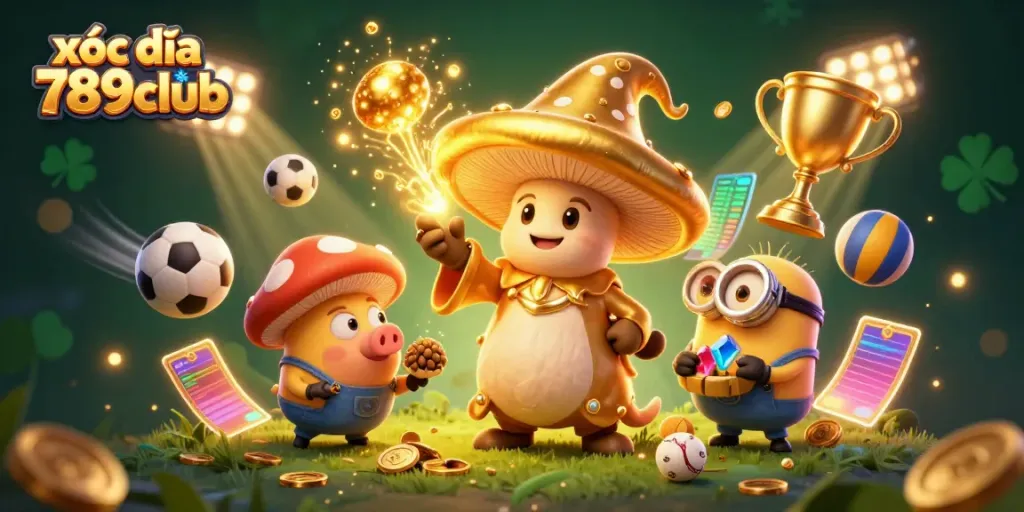 Engage in xóc đĩa 789club with magic and treasure, showcasing gambling excitement!