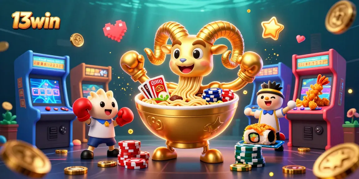 Experience thrilling gameplay at 13win with vibrant characters and energetic casino elements.
