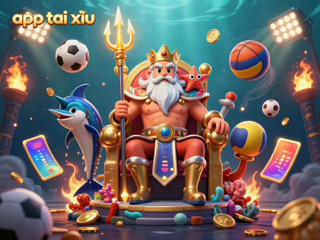 Engage in thrilling action with the app tài xỉu, featuring Neptune and dynamic gaming elements.