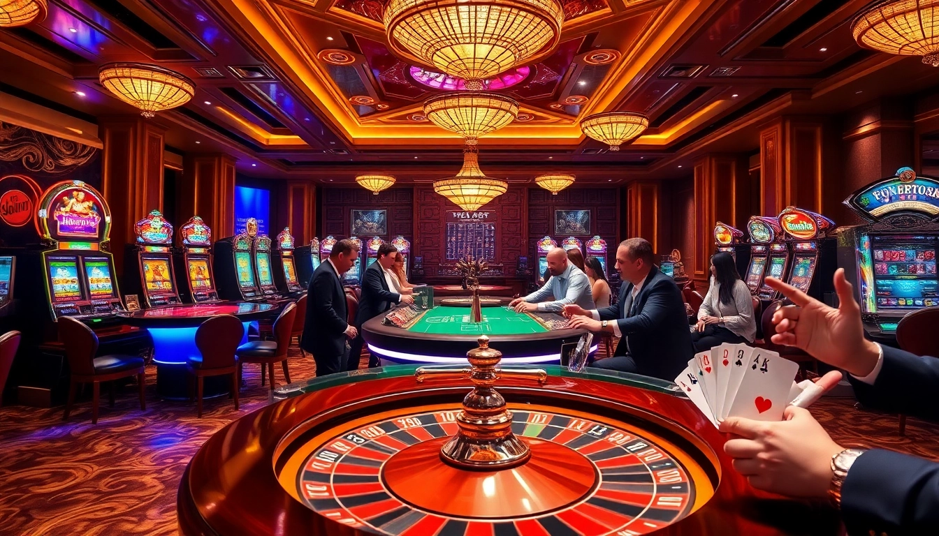 Experience the thrill of winning at https://f168.direct/ with elegant casino tables, vibrant slot machines, and intense poker action.