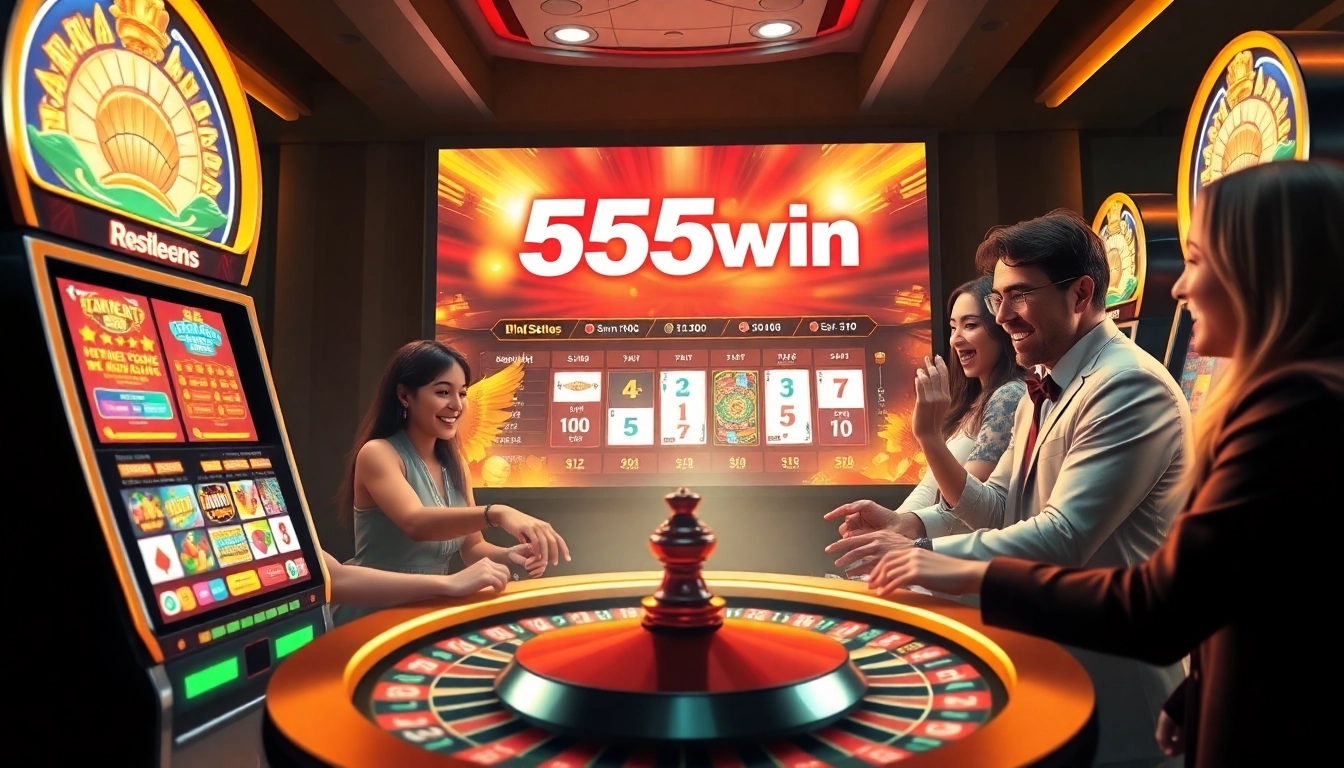 Experience the thrill of winning with exciting games on 555win at a vibrant casino.